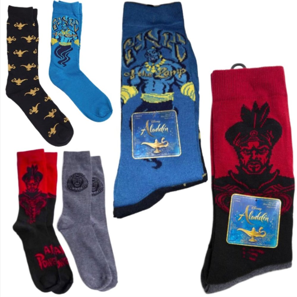 2/$15 Aladdin Sock Bundle